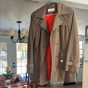 Calvin Klein woman’s Brown Trench Coat